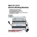 BM0608B Kijo 2in1 (Plastic & Wire) Electric Binding Machine BM0608B Kijo 2in1 (Plastic & Wire) Electric Binding Machine